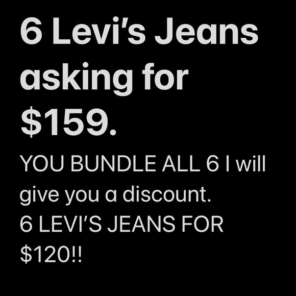 Levi's Denim Collection - Blue and Black
